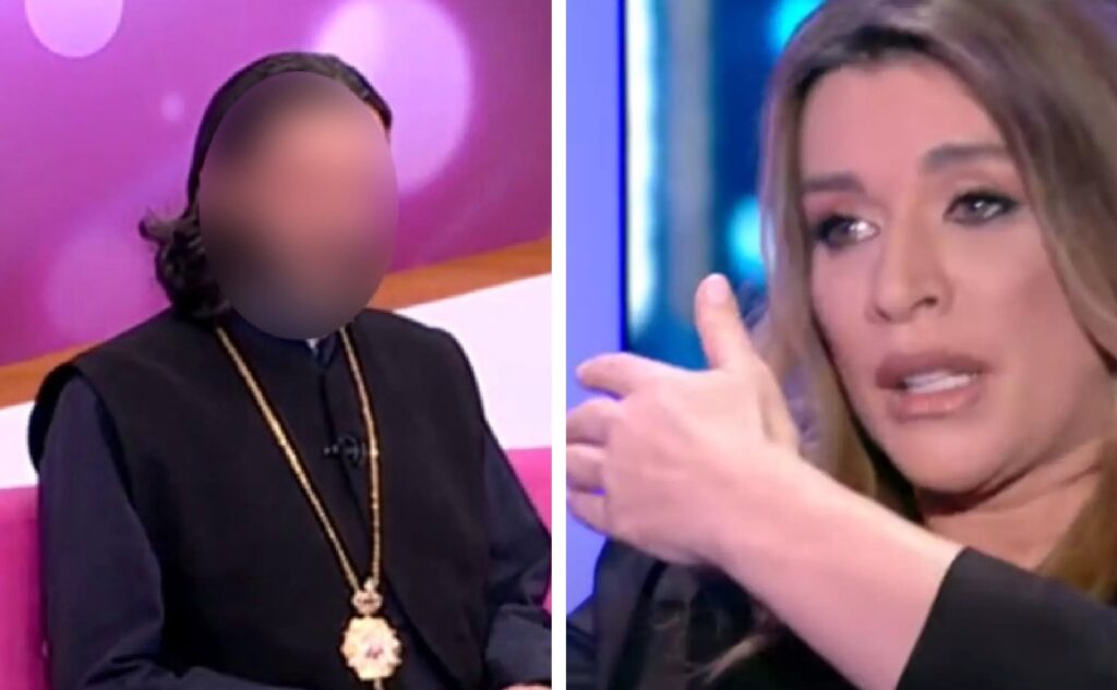 Έτσι κορόιδεψε ο ιερέας που συνελήφθη την Πρεζεράκου – Η στιγμή που έβρισε παρουσιάστρια στο πλατό