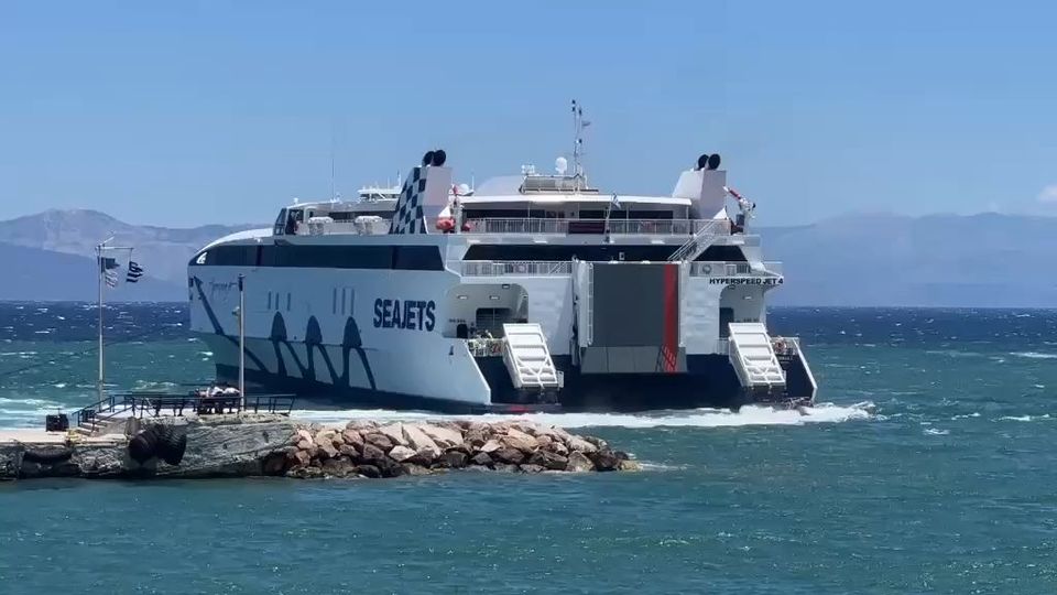 Έκτακτο – Ελλάδα: Προσέκρουσε ταχύπλοο πλοίο Έκτακτο-–-Ελλάδα:-Προσέκρουσε-ταχύπλοο-πλοίο